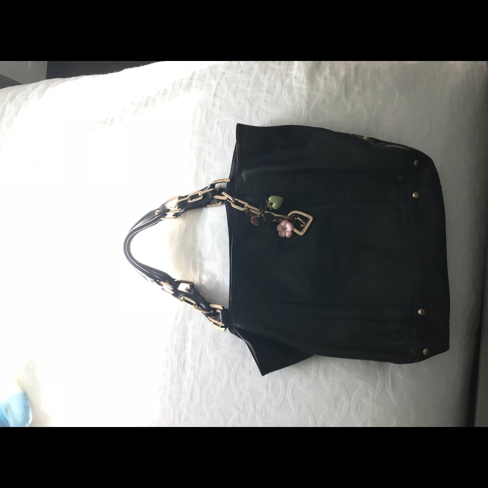 Juicy couture real leather tote